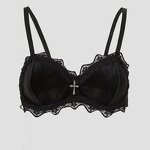 Velvet Lace Bra Factory - OEM Wholesale Gothic Lingerie