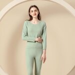 Sequin Lingerie Set Factory - OEM PU Leather Heart Lingerie