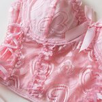 Heart Bustier Top Manufacturer - OEM Adjustable Corset Lingerie