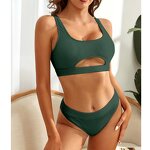 Solid Color Bikini Supplier - OEM Strip Bikini Swimwear