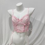 Heart Bustier Top Manufacturer - OEM Adjustable Corset Lingerie