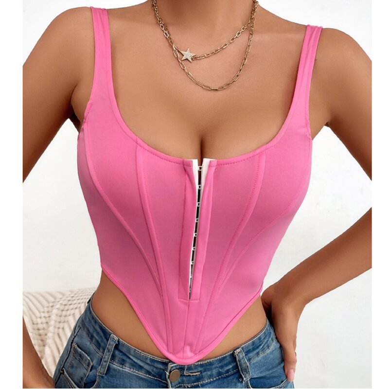 Tank Top Manufacturer - OEM Backless Crop Top