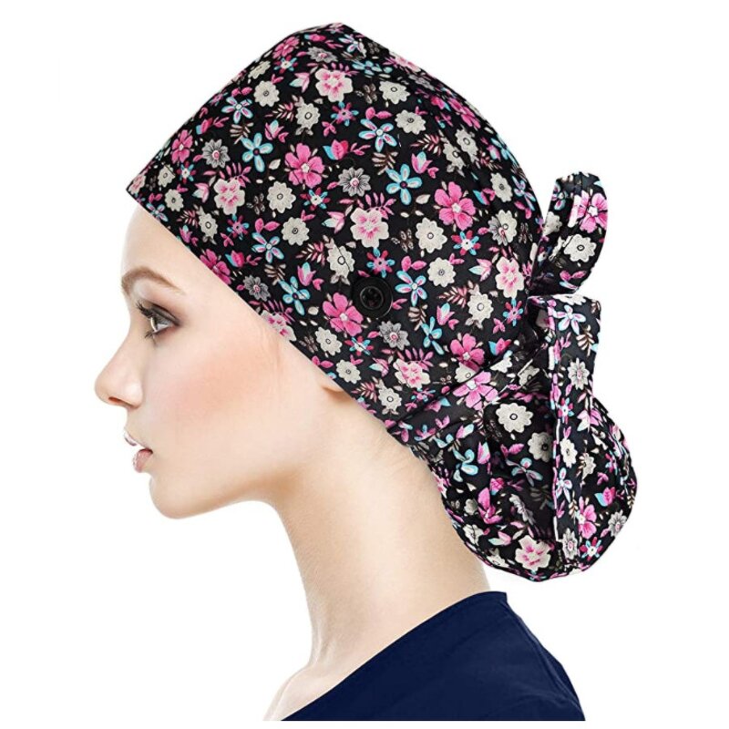 Medical Scrub Cap Manufacturer - OEM Cotton Nurse Cap