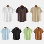 Casual Shirt Supplier - OEM Cotton Linen Shirt