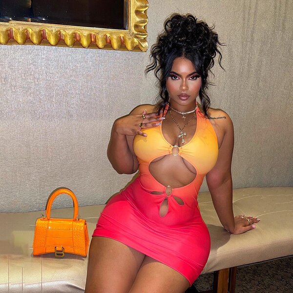 Hollow Out Dress Factory - OEM Slinky Pencil Dress