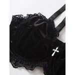 Velvet Lace Bra Factory - OEM Wholesale Gothic Lingerie