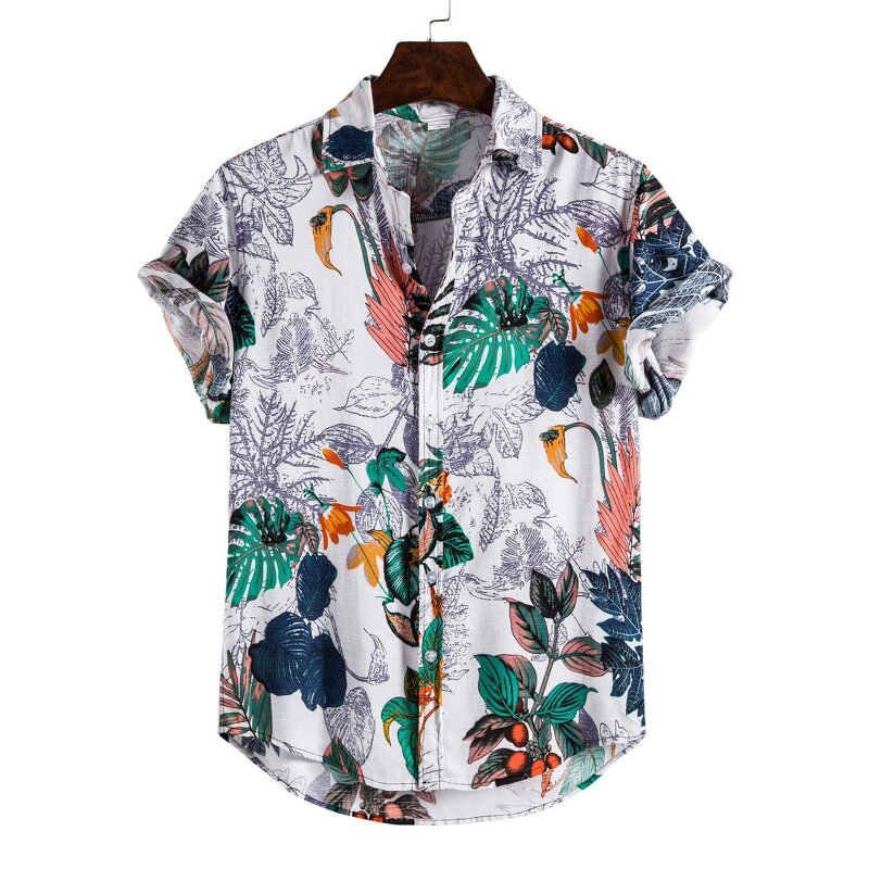 Hawaiian Shirt Supplier - OEM Vintage Short Sleeve Shirt