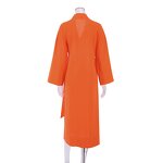Cotton Linen Bathrobe Factory - OEM Loose Fit Robe Pajamas