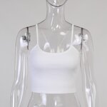 Crop Top Supplier - OEM Ribbed Camisole Tops