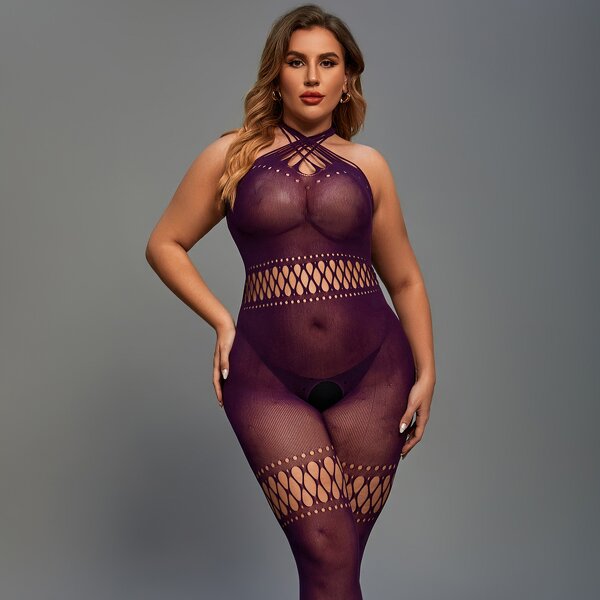 Bodystocking Supplier - OEM Plus Size Babydoll