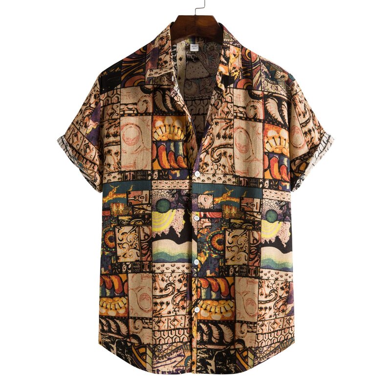 Men's Printed Shirt Factory - OEM African Print Shirt