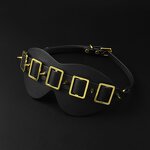 Leather Eye Mask Factory - OEM Rivet Bondage Mask