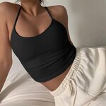 Crop Top Supplier - OEM Ribbed Camisole Tops