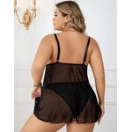 Deep V Sleepwear Supplier - OEM Flirt Nightgown