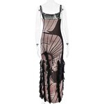 Long Skirt Factory - OEM Backless Print Dress