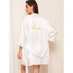 Bamboo Cotton Robe Set Factory - OEM Wedding Sleepwear Sets