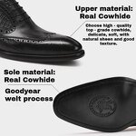 Derby Shoes Manufacturer - OEM/ODM Men's Luxury Genuine Leather Goodyear Welt