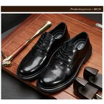Derby Shoes Manufacturer - OEM/ODM Genuine Cowhide Leather Men's Dress