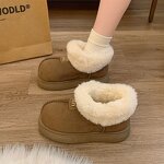 Women's Snow Boots Manufacturer - OEM Custom Winter Warm Plush Thick Sole