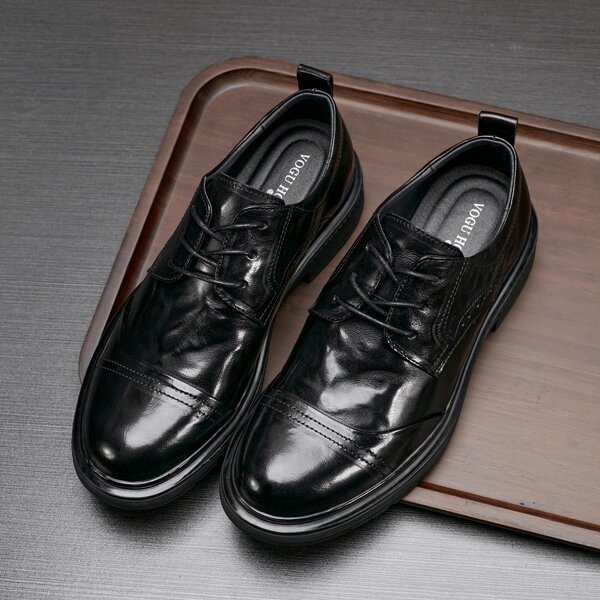 Derby Shoes Manufacturer - OEM/ODM Genuine Cowhide Leather Men's Dress