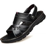 Leather Sandals Manufacturer - OEM/ODM 2025 Trendy Genuine Cowhide Summer