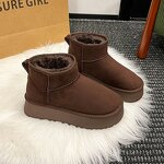 Women's Snow Boots Manufacturer - OEM Custom Winter Warm Plush Thick Sole