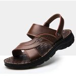 Leather Sandals Manufacturer - OEM/ODM 2025 Trendy Genuine Cowhide Summer