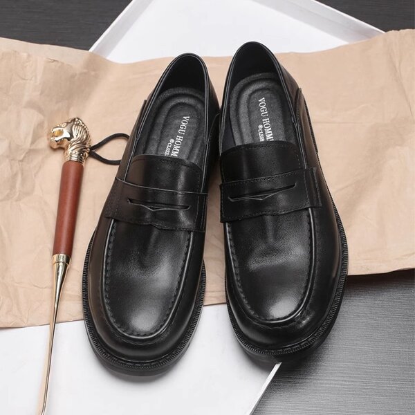Men's Loafers Manufacturer - OEM/ODM Genuine Leather Casual Dress Slip-On