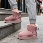 Women's Snow Boots Manufacturer - OEM Custom Winter Warm Plush Thick Sole