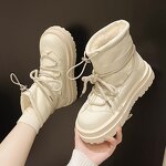 Women's Snow Boots Manufacturer - OEM Custom Winter Warm Plush Thick Sole