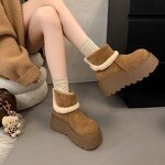 Women's Snow Boots Manufacturer - OEM Custom Winter Warm Plush Thick Sole