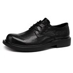 Leather Derby Shoes Manufacturer - OEM/ODM Genuine Cowhide Lace up Summer
