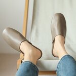 House Slippers Manufacturer - OEM/ODM 2025 New Winter Flat Sheepskin with Fur