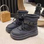 Women's Snow Boots Manufacturer - OEM Custom Winter Warm Plush Thick Sole