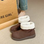 Women's Snow Boots Manufacturer - OEM Custom Winter Warm Plush Thick Sole