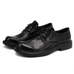 Leather Derby Shoes Manufacturer - OEM/ODM Genuine Cowhide Lace up Summer