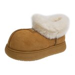 Women's Snow Boots Manufacturer - OEM Custom Winter Warm Plush Thick Sole