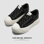 Canvas Shoes Manufacturer - OEM/ODM 2025 New Canvas Trendy Platform Chunky