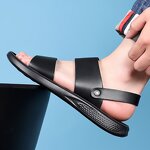 Men's Sandals Manufacturer - OEM/ODM 2025 Trendy Casual Cow Breathable Outdoor