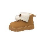 Women's Snow Boots Manufacturer - OEM Custom Winter Warm Plush Thick Sole