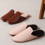 House Slippers Manufacturer - OEM/ODM 2025 New Winter Flat Sheepskin with Fur