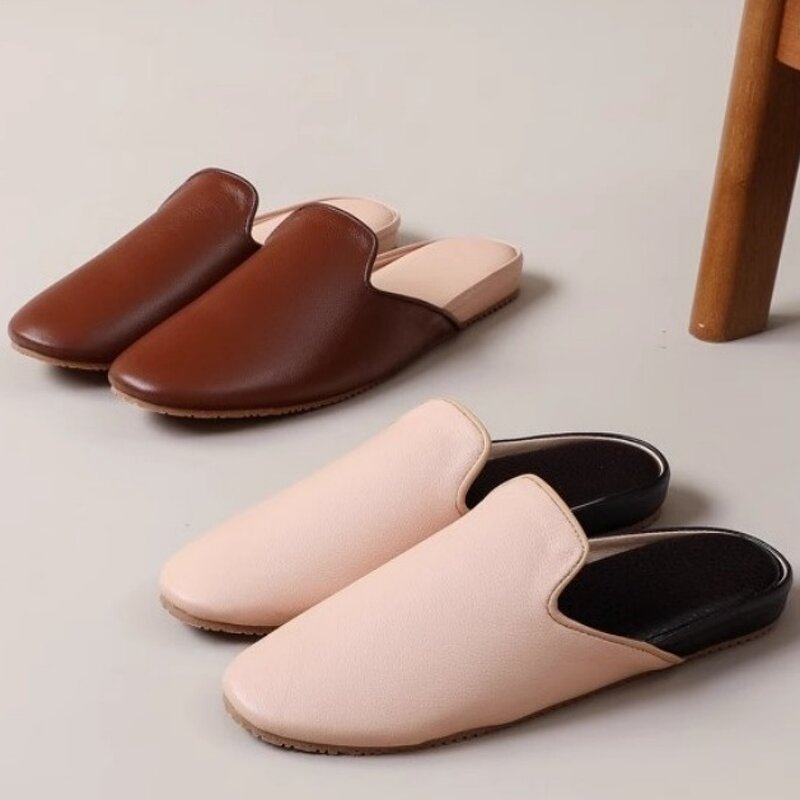House Slippers Manufacturer - OEM/ODM 2025 New Winter Flat Sheepskin with Fur