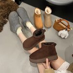 Women's Snow Boots Manufacturer - OEM Custom Winter Warm Plush Thick Sole