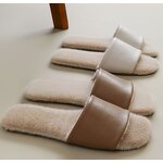 House Slippers Manufacturer - OEM/ODM 2025 New Winter Flat Sheepskin Cozy