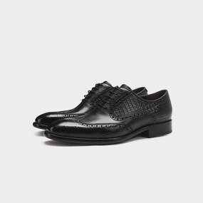 Derby Shoes Manufacturer - OEM/ODM Men's Luxury Genuine Leather Goodyear Welt