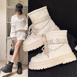 Women's Snow Boots Manufacturer - OEM Custom Winter Warm Plush Thick Sole