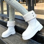 Women's Snow Boots Manufacturer - OEM Custom Winter Warm Plush Thick Sole