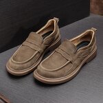 Men's Loafers Manufacturer - OEM/ODM GENUINE Leather Dress Comfortable Slip-On