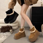 Women's Snow Boots Manufacturer - OEM Custom Winter Warm Plush Thick Sole