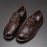 Oxford Shoes Manufacturer - OEM/ODM Men's Genuine Cowhide Leather Office